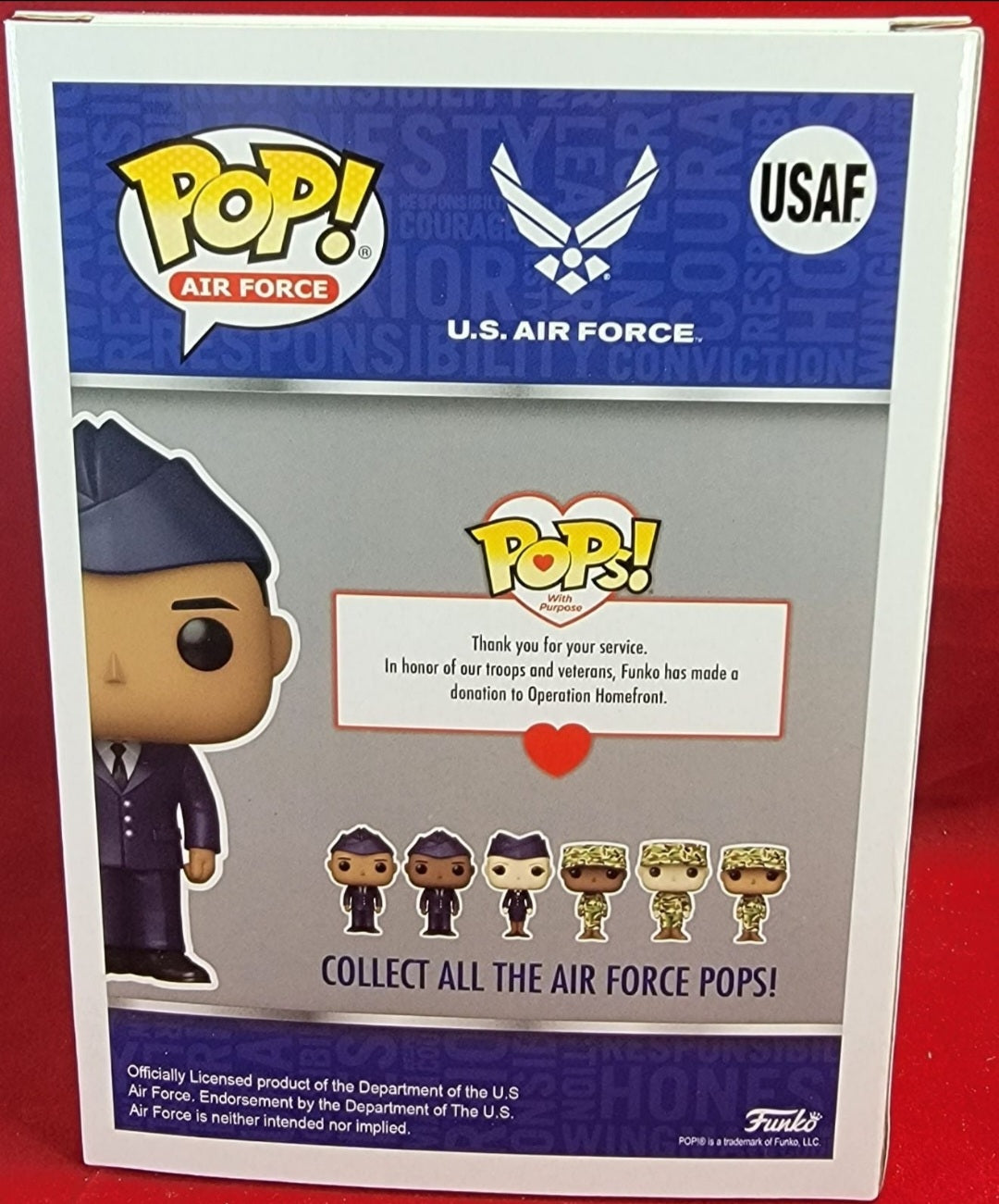 Airman funko # USAf (nib)