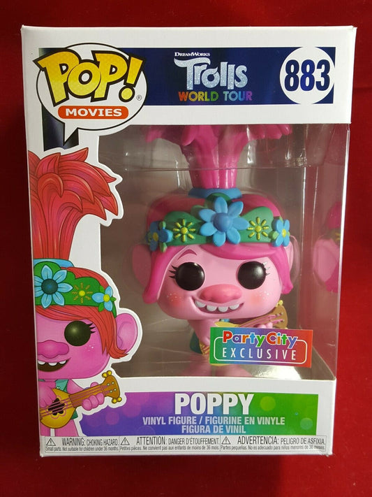 Trolls World Tour Poppy Funko 883 Party City Exclusive