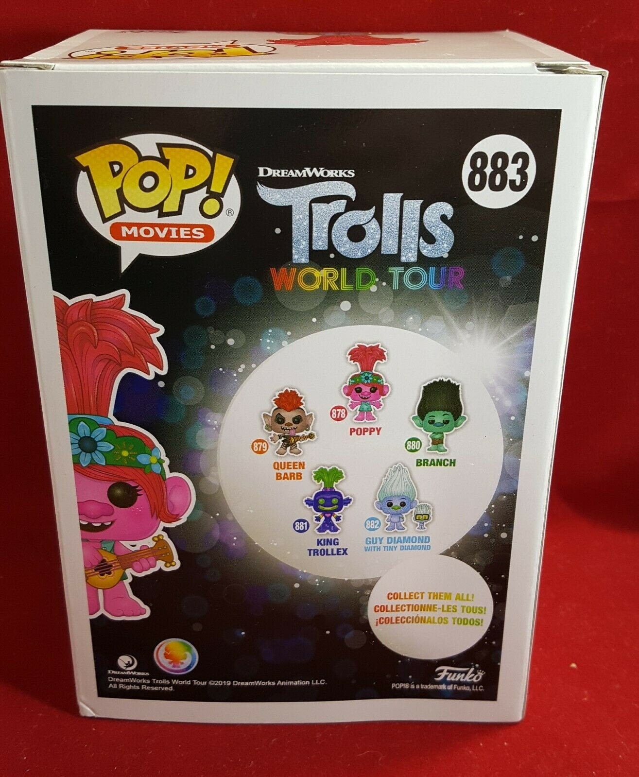 Trolls World Tour Poppy Funko 883 Party City Exclusive