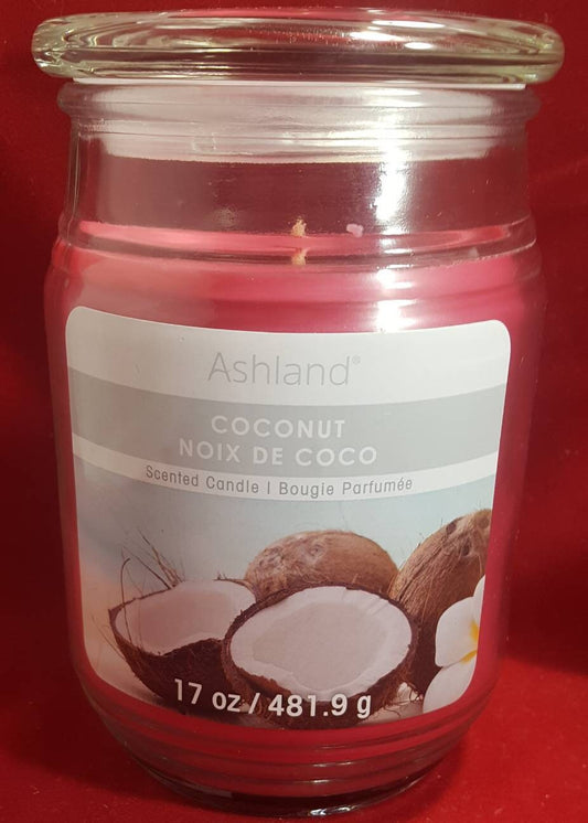 Ashland Scented Coconut Noix De Coco Candle .