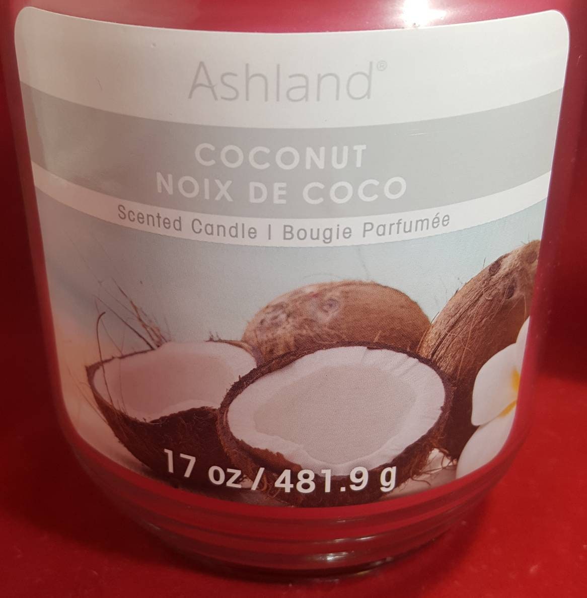 Ashland Scented Coconut Noix De Coco Candle .