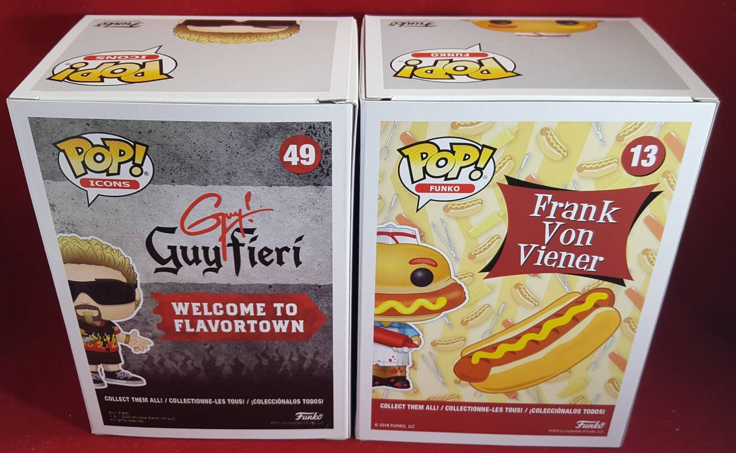 My chef funko set Guy Fieri and Van Viener