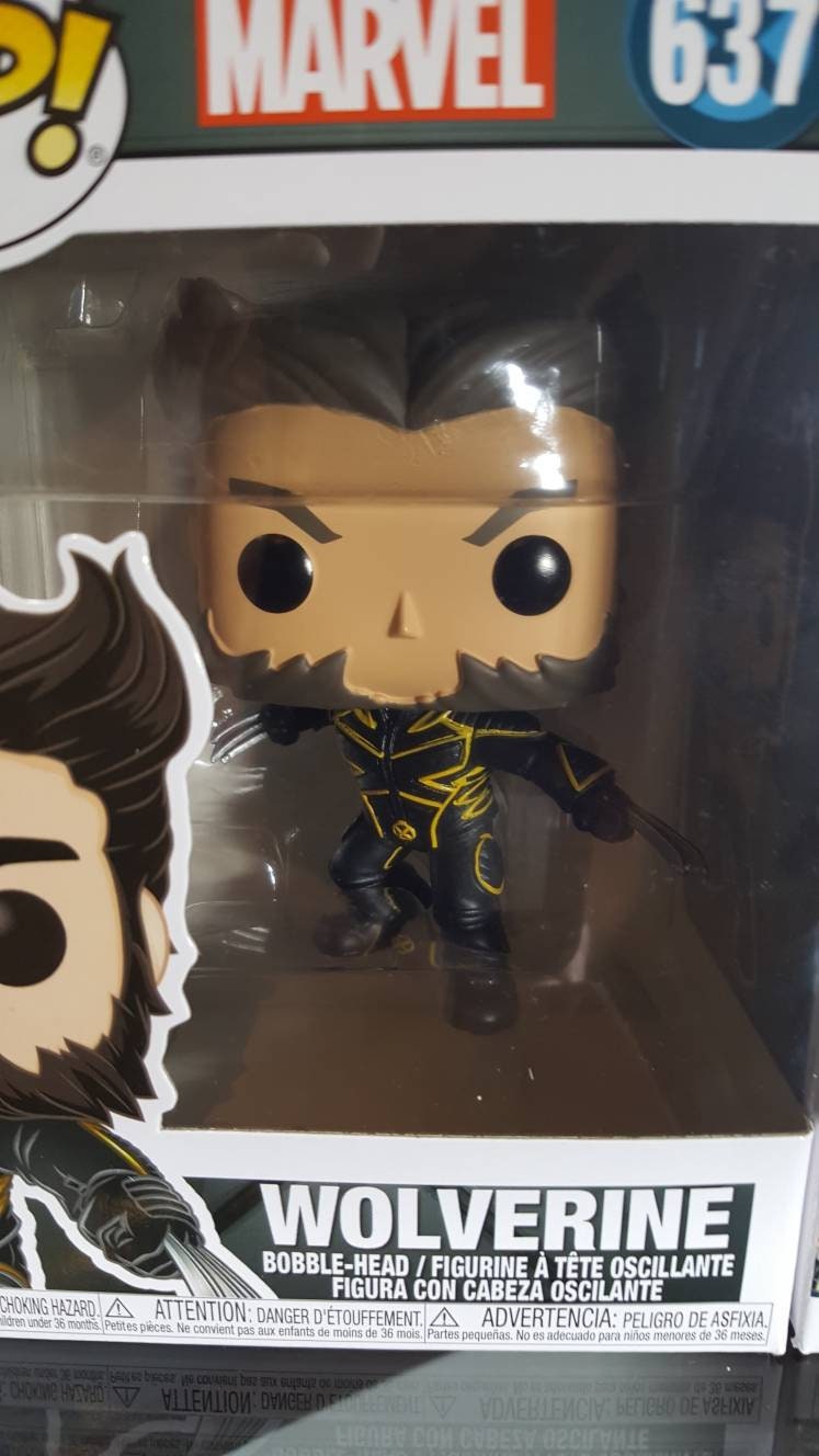 Wolverine Logan funko set # 637 and # 647 from Marvel