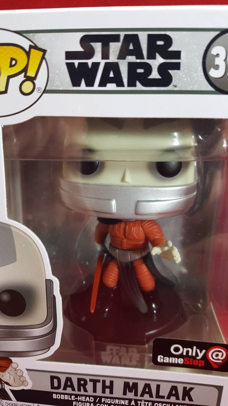 Star Wars Darth Malak GameStop exclusive Funko # 395