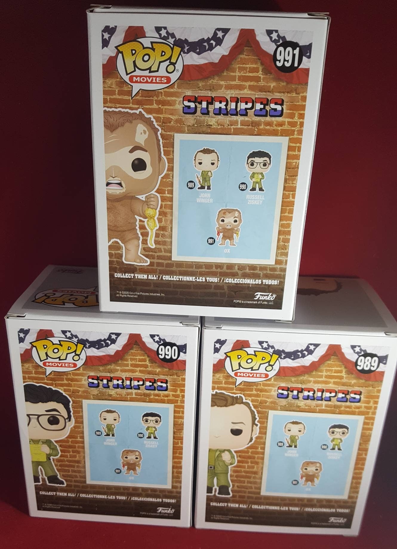 Stripes Funko set