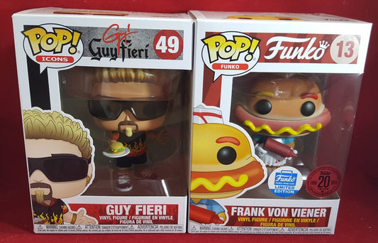 My chef funko set Guy Fieri and Van Viener