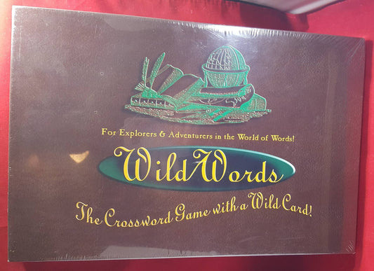 Wild Words: The Crossword Game with a Wild Card!! NIB