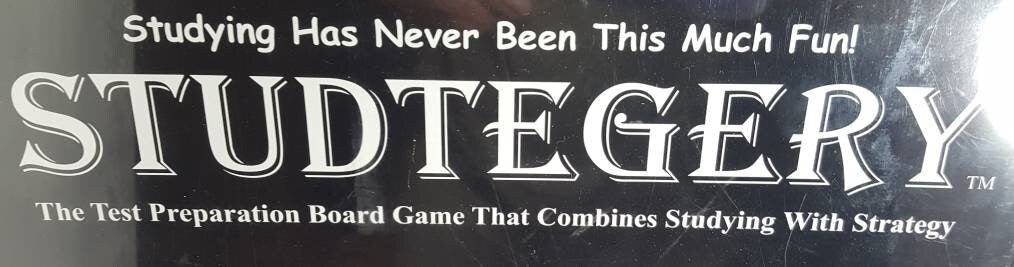 Studtegery: The test preparation board game that combines studying with strategy. NIB