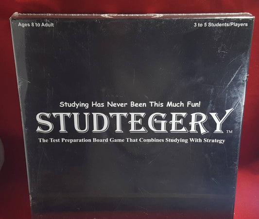 Studtegery: The test preparation board game that combines studying with strategy. NIB