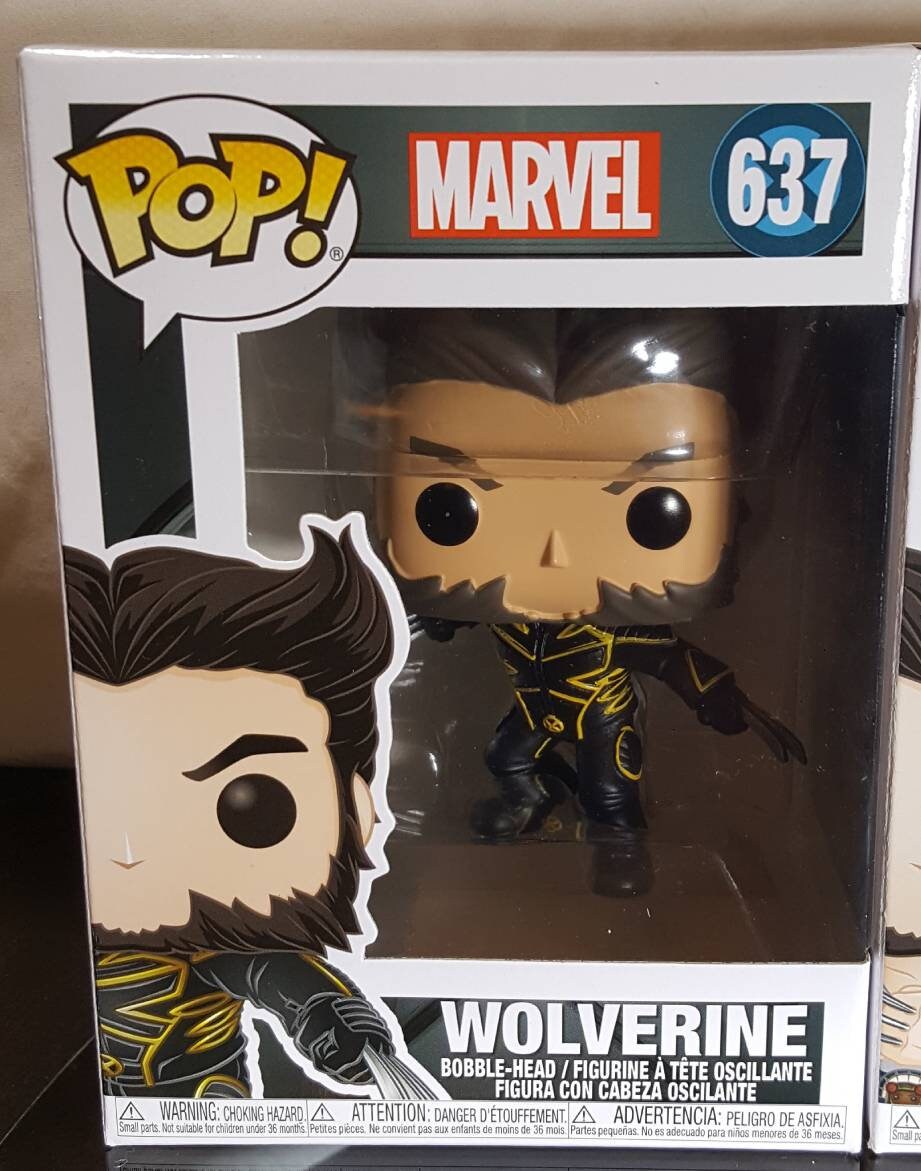 Wolverine Logan funko set # 637 and # 647 from Marvel