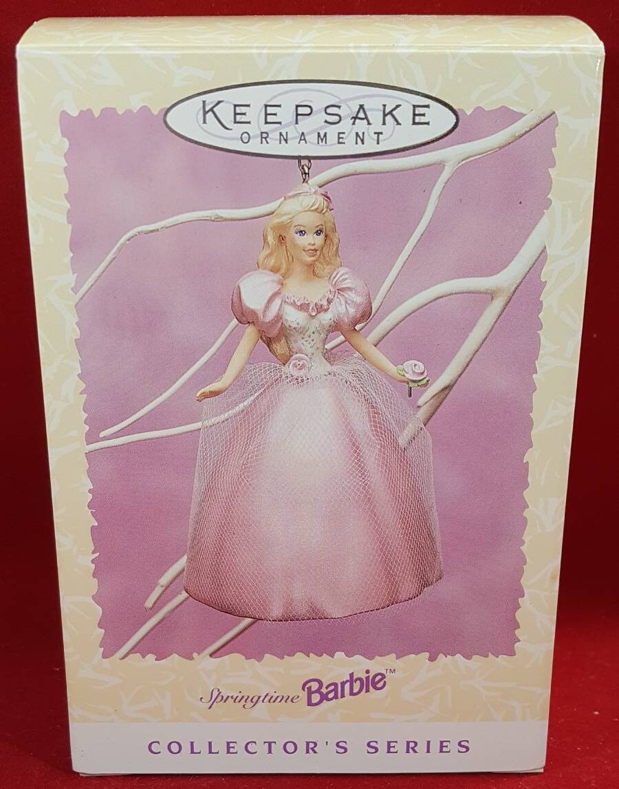 Brand new springtime Barbie collectors series hallmark keepsake 1996 (nib)