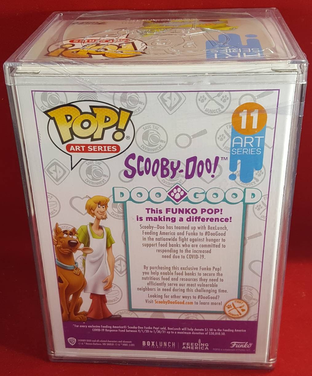 Scooby-doo art series boxlunch exclusive funko 11 (nib)