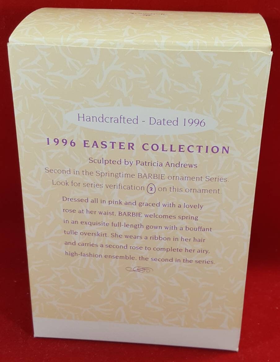 Brand new springtime Barbie collectors series hallmark keepsake 1996 (nib)