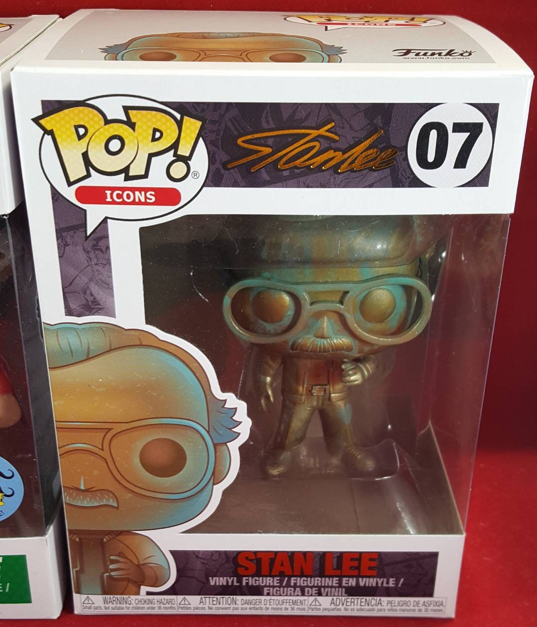 Stan lee funko set 03 and 07 (nib)