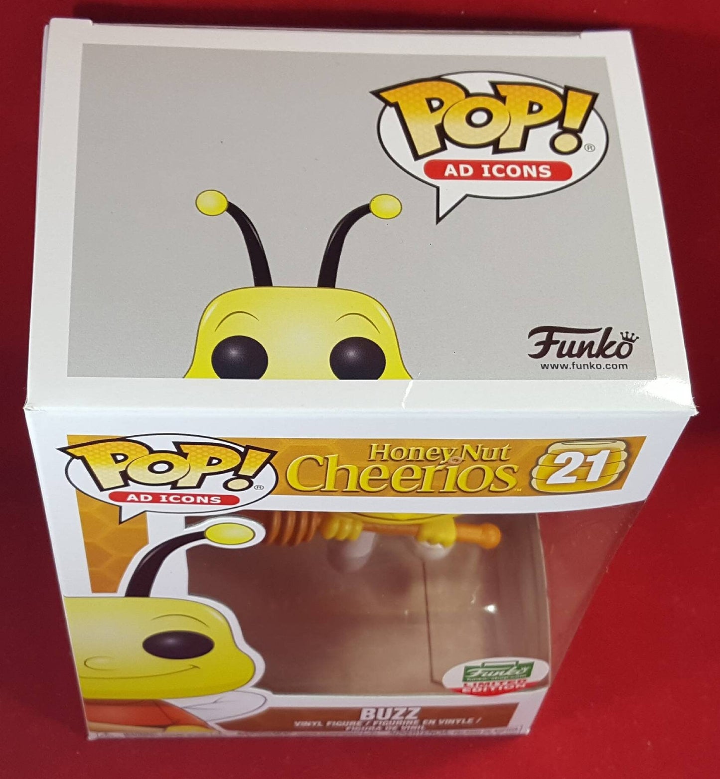 Buzz honey nut cheerios funko limited edition 21 (nib)
