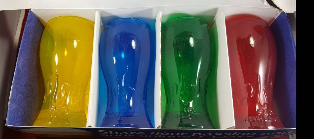 2018 fifa t-glass world cup Russia drinkware set