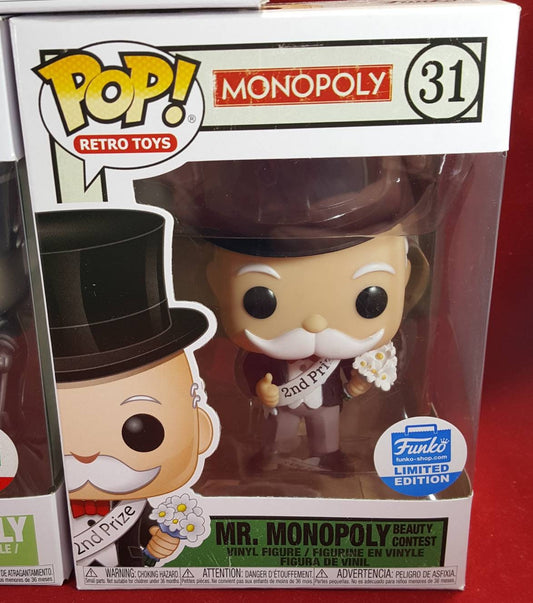 Mr. monopoly funko set (nib)