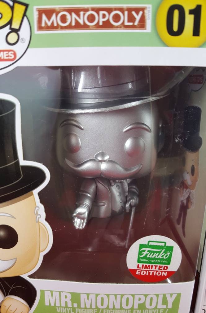 Mr. monopoly funko set (nib)