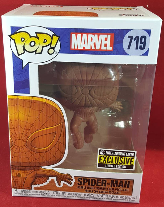 Entertainment earth exclusive Spider-Man Funko pop 719