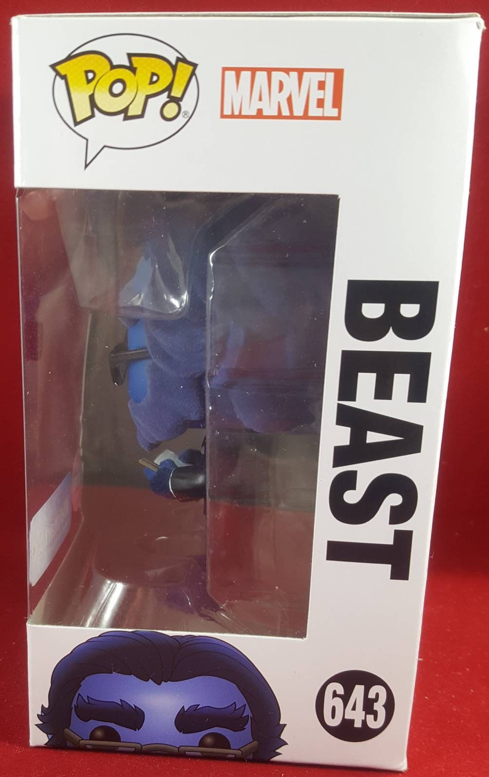 Marvel flocked beast Wal-Mart exclusive 643 (nib)