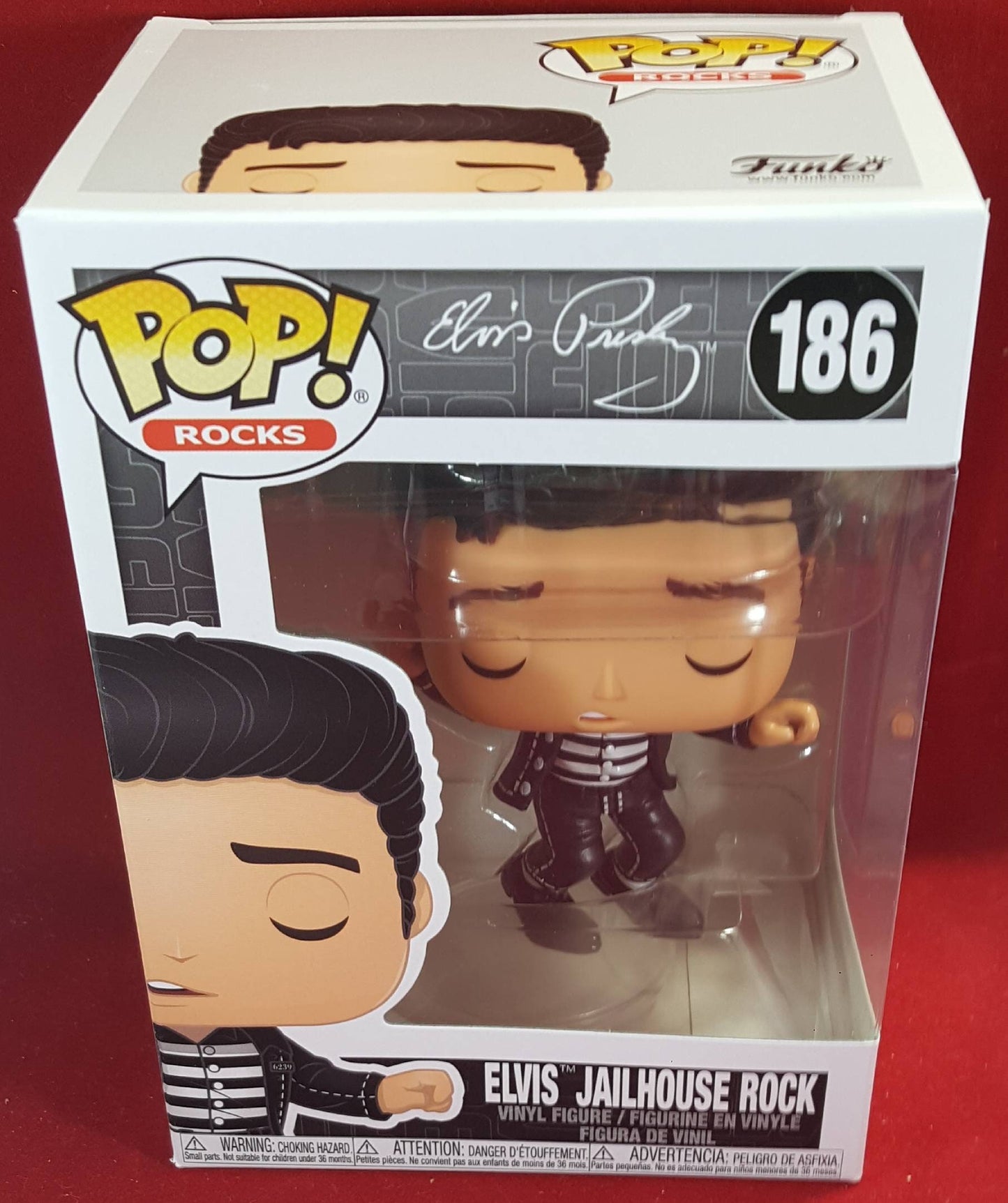 Elvis jailhouse rock funko 186 (nib)