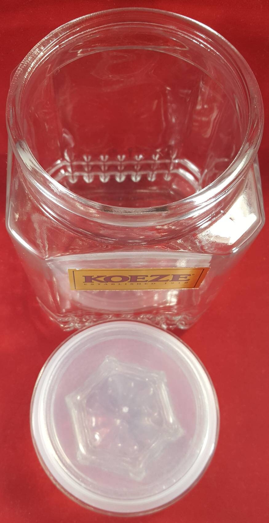 Koeze candy jar 9 inches tall