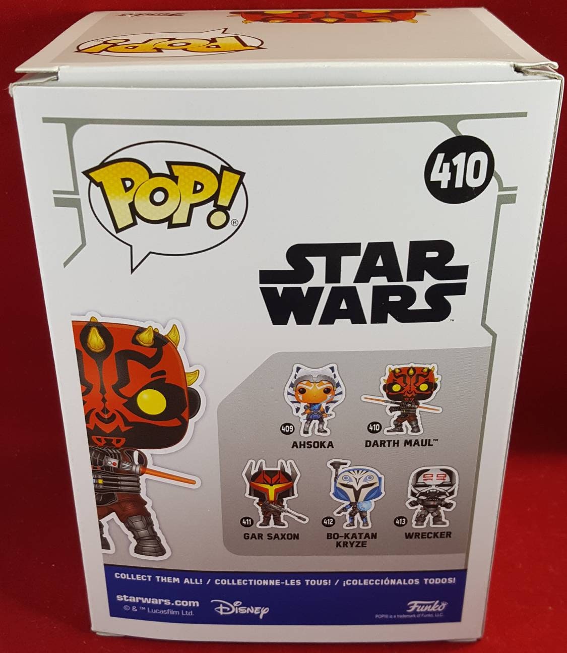 Star Wars Darth maul Funko # 410 (nib)