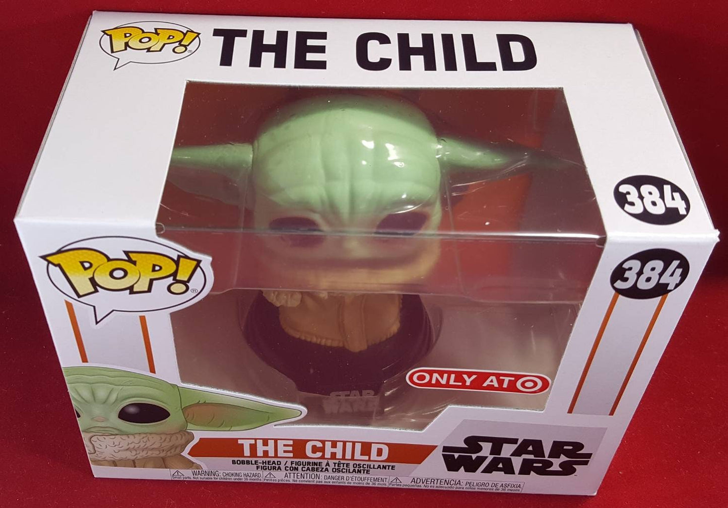 The Child concerned Funko # 384 Star Wars Pop
