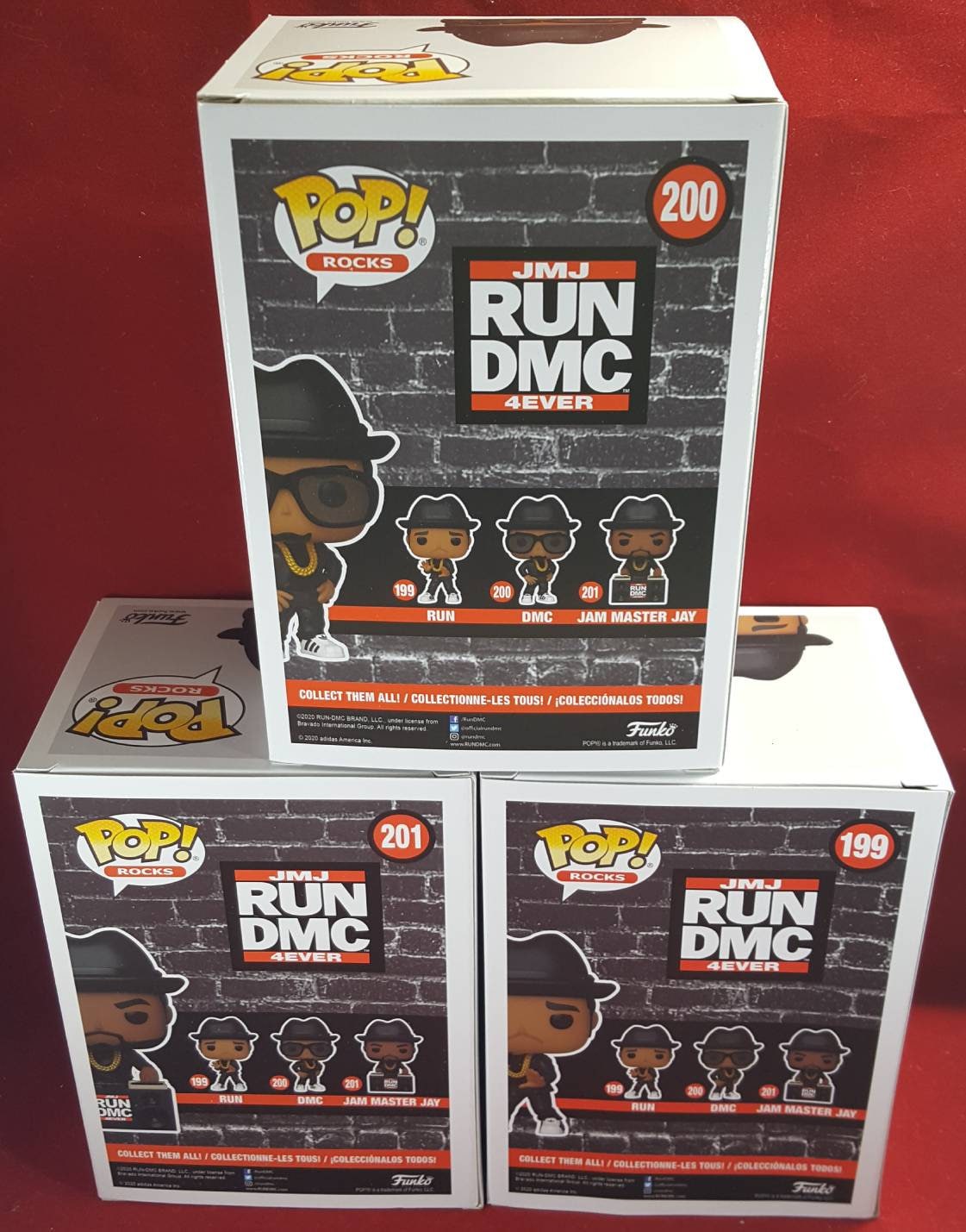 Run dmc funko set (nib)