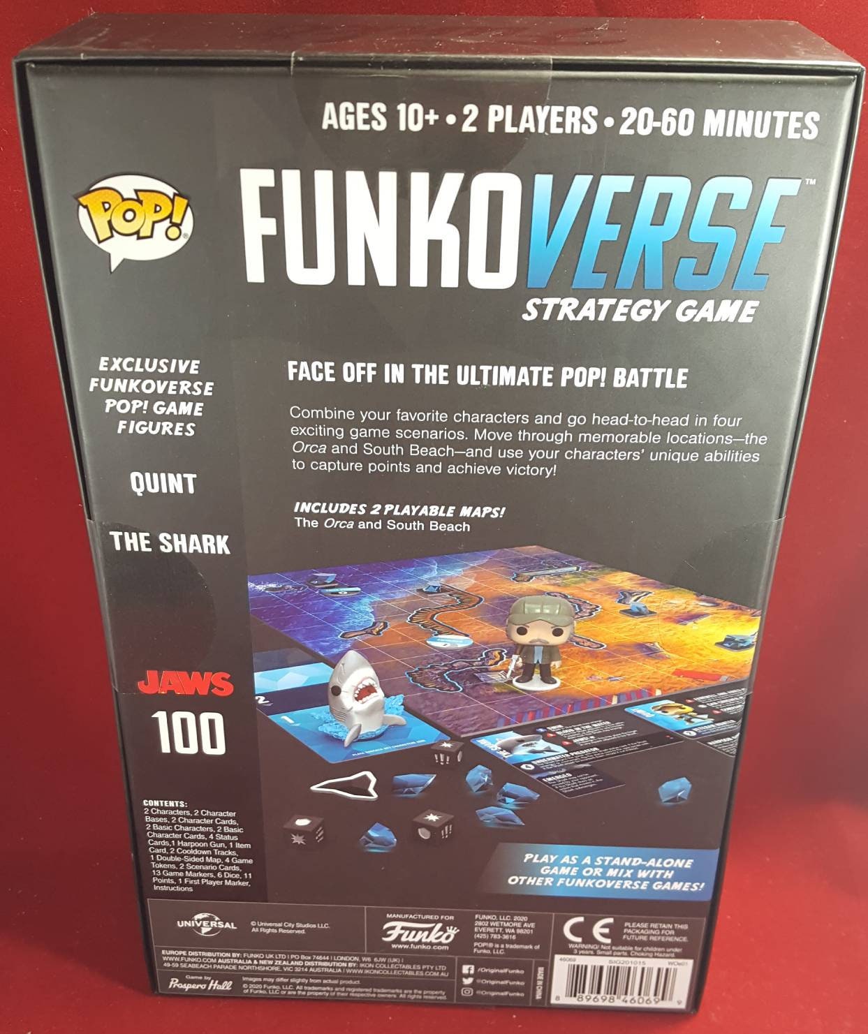 Jaws Chase funko verse strategy game NIB