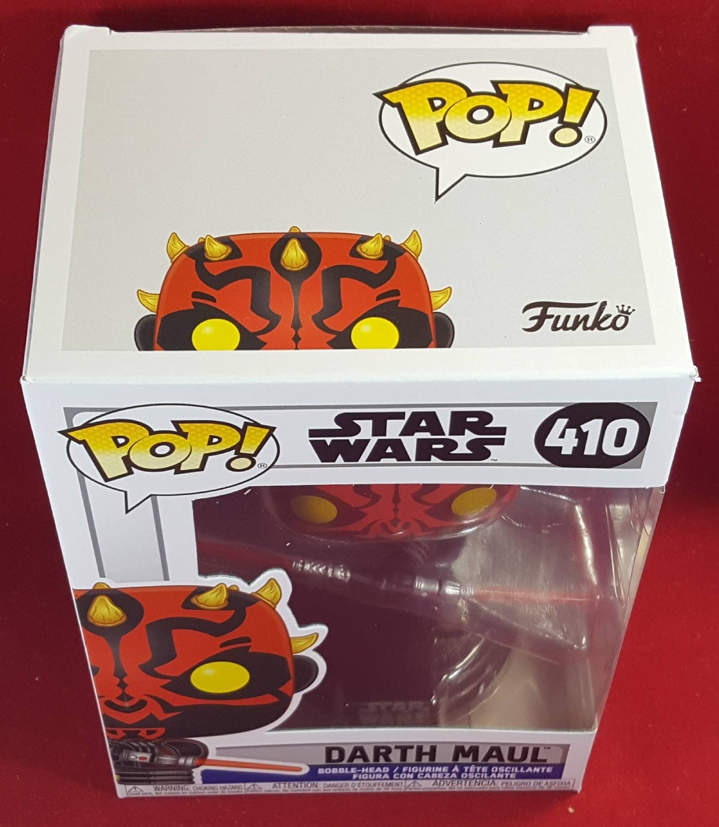 Star Wars Darth maul Funko # 410 (nib)
