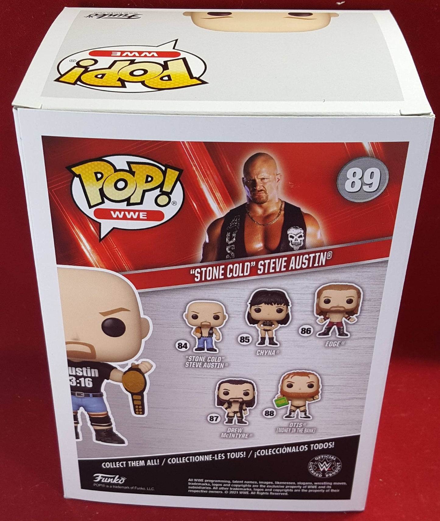 Stone cold" Steve Austin 7 11 exclusive funko # 89 (nib)