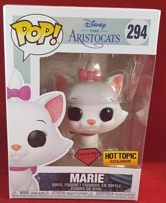 aristocats diamond hot topic Marie  exclusive  funko # 294 (nib)