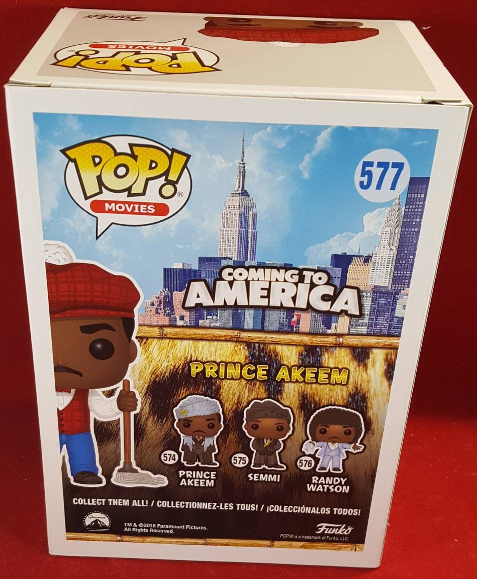 Prince akeem target exclusive # 577 funko (nib)