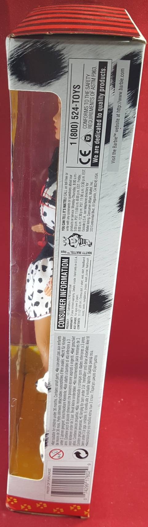 Teresa special edition 101 Dalmatians doll (nib)