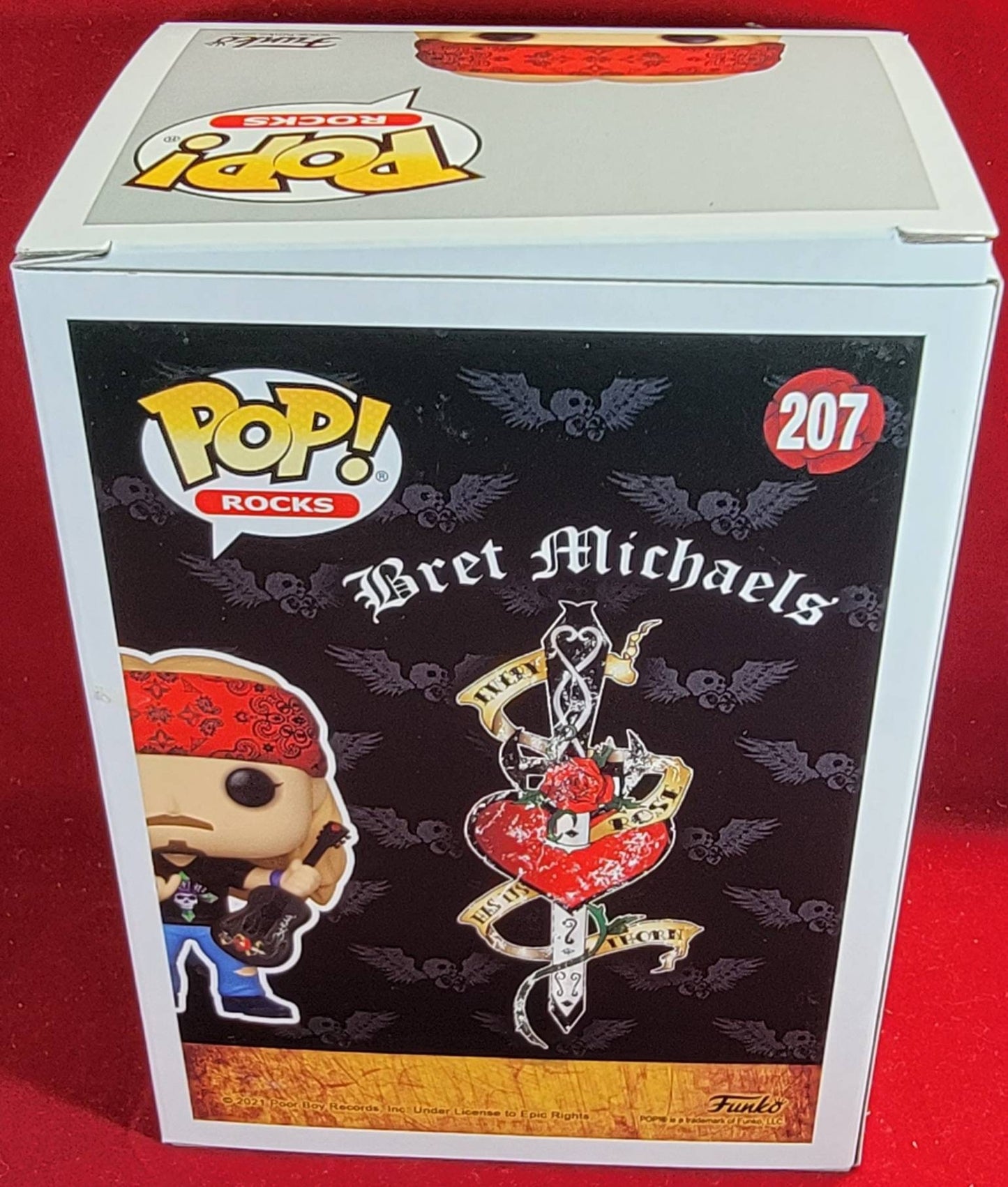 Bret Michael's funko pop # 207 (nib)