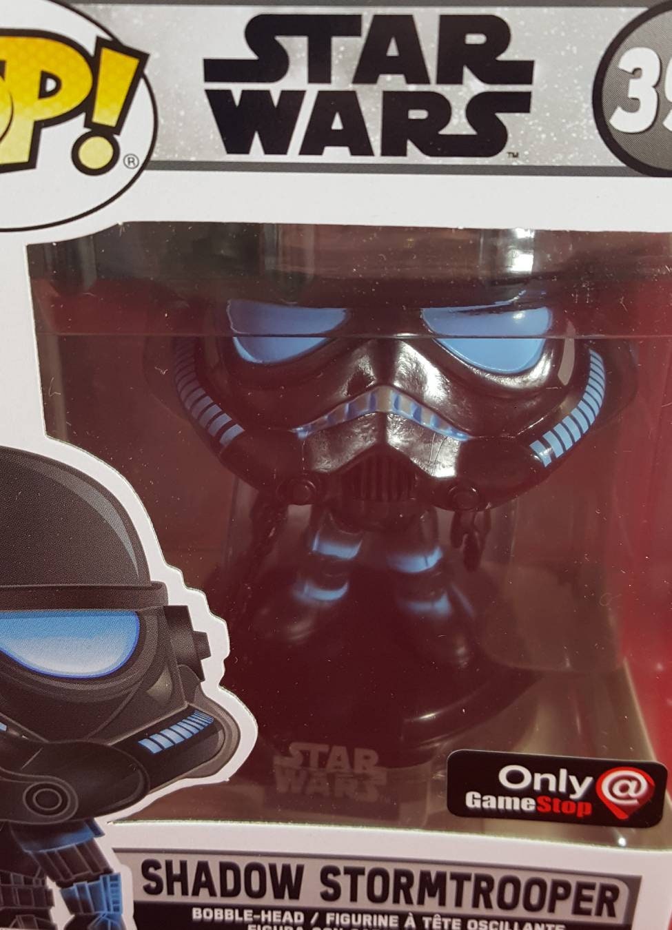 shadow Stormtrooper gamestop exclusive Funko # 394 Star Wars Pop (nib)