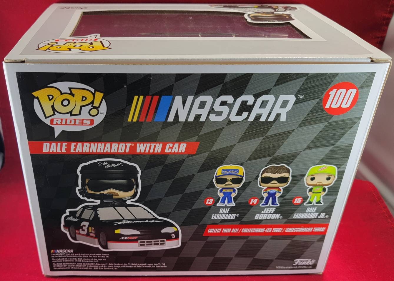 Dale Earnhardt walmart exclusive #100 Pop! Rides