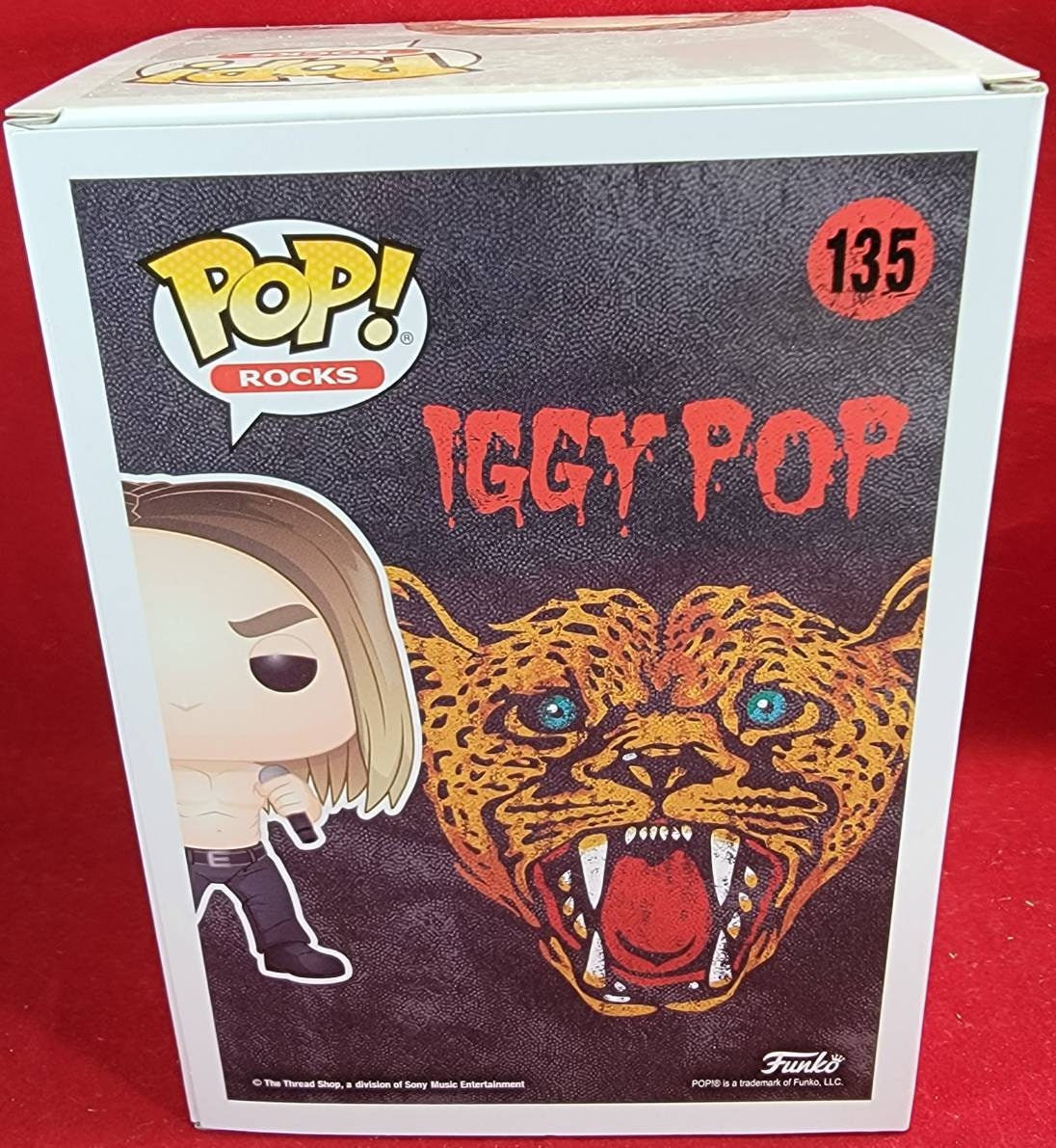 Iggy pop funko pop # 135 (nib)