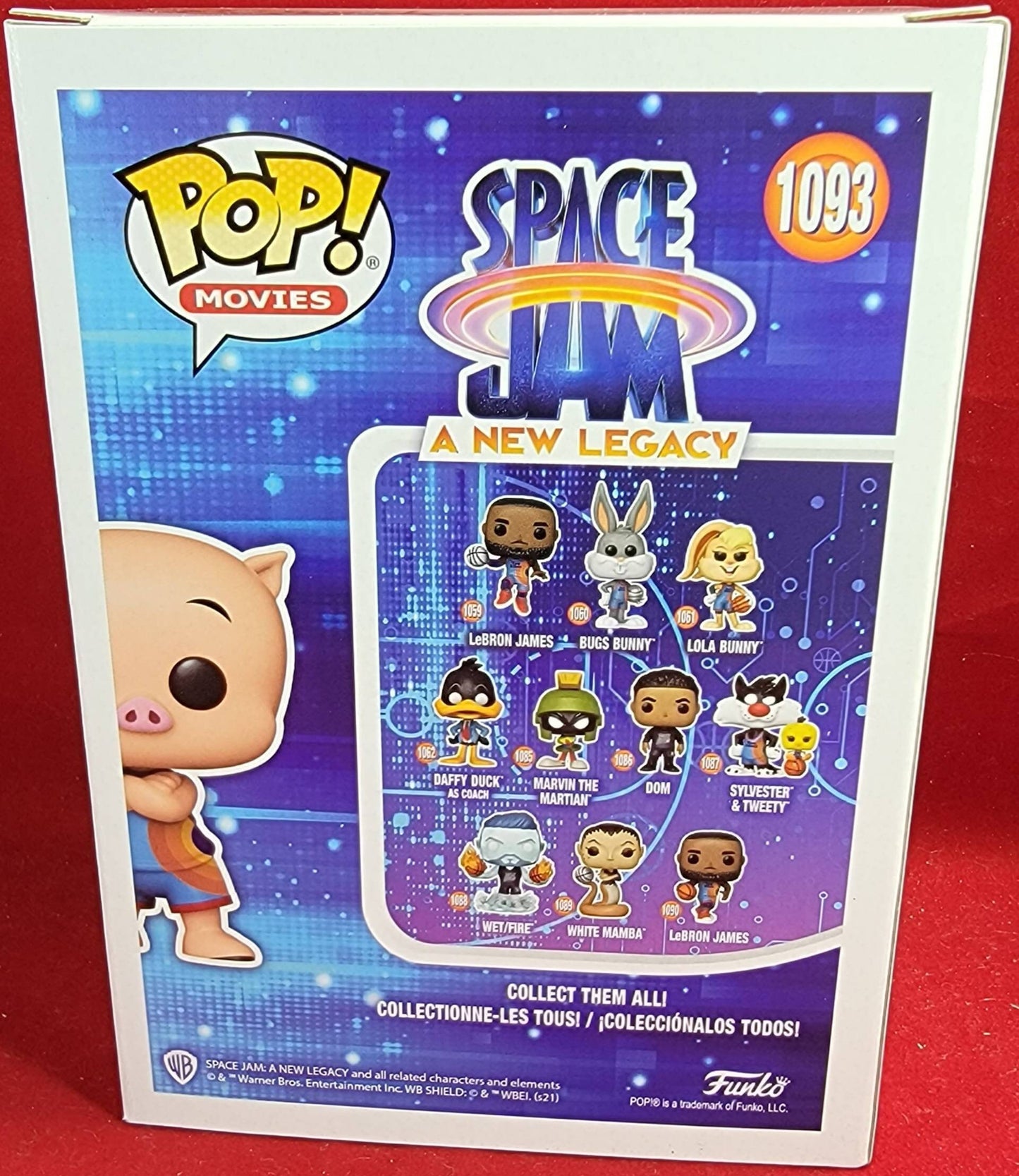 Space jam porky pig funko exclusive # 1093 (nib)