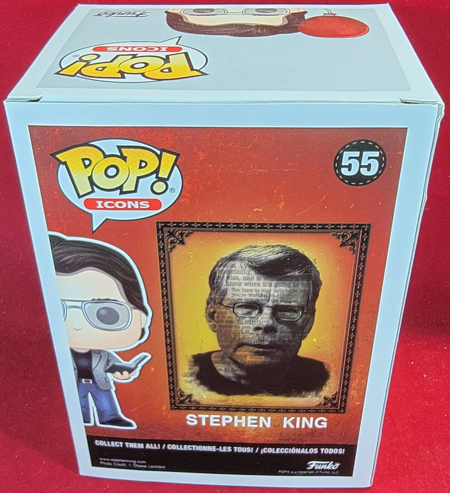 Stephen King fye exclusive funko # 55 (nib)
