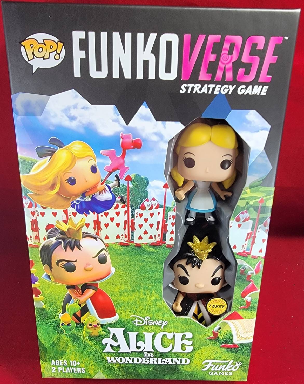 Alice in wonderland Chase funko verse strategy game NIB