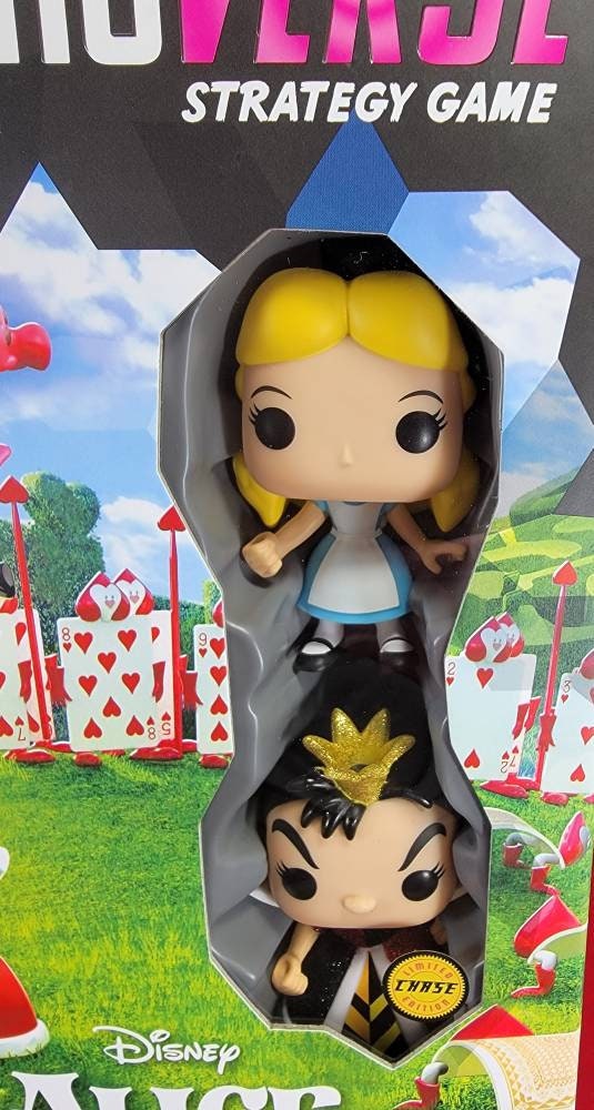Alice in wonderland Chase funko verse strategy game NIB