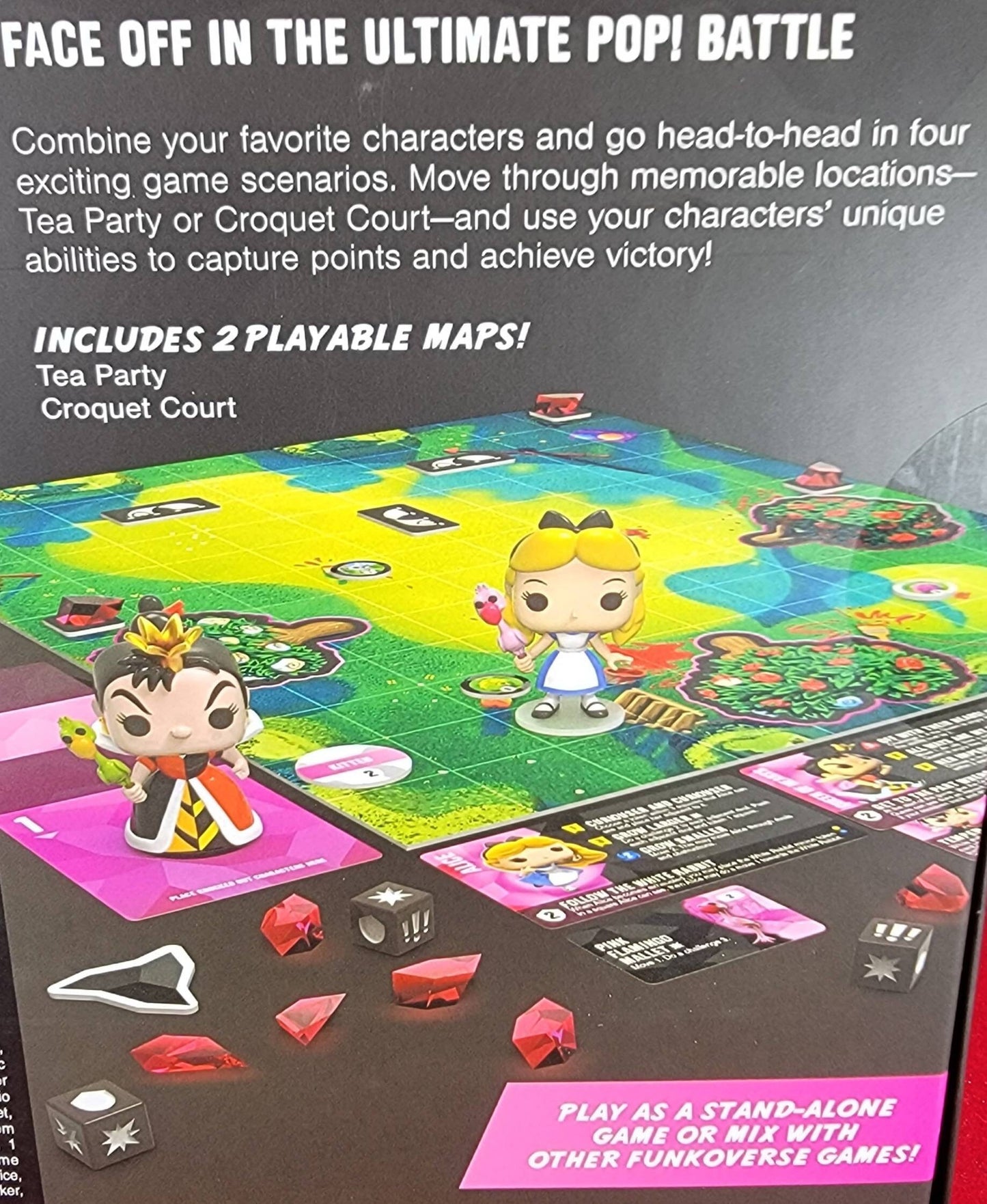 Alice in wonderland Chase funko verse strategy game NIB