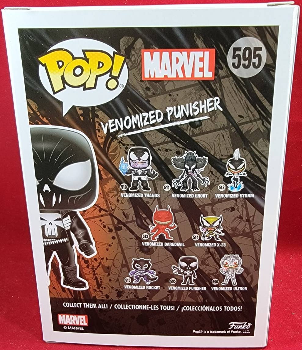 Venomized punisher funko # 595 (nib)