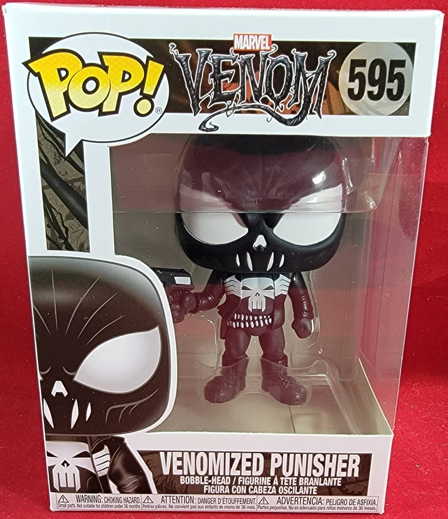 Venomized punisher funko # 595 (nib)