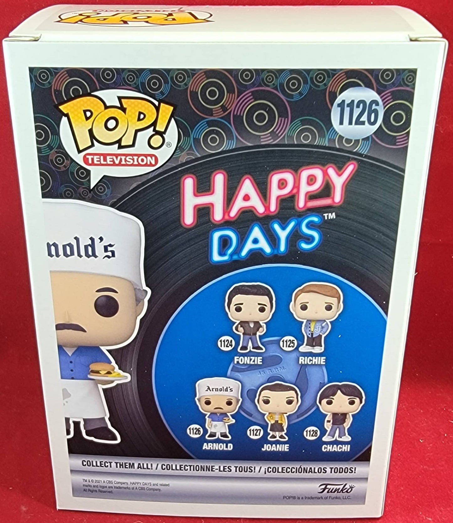 Arnold from happy days funko # 1126 (nib)
