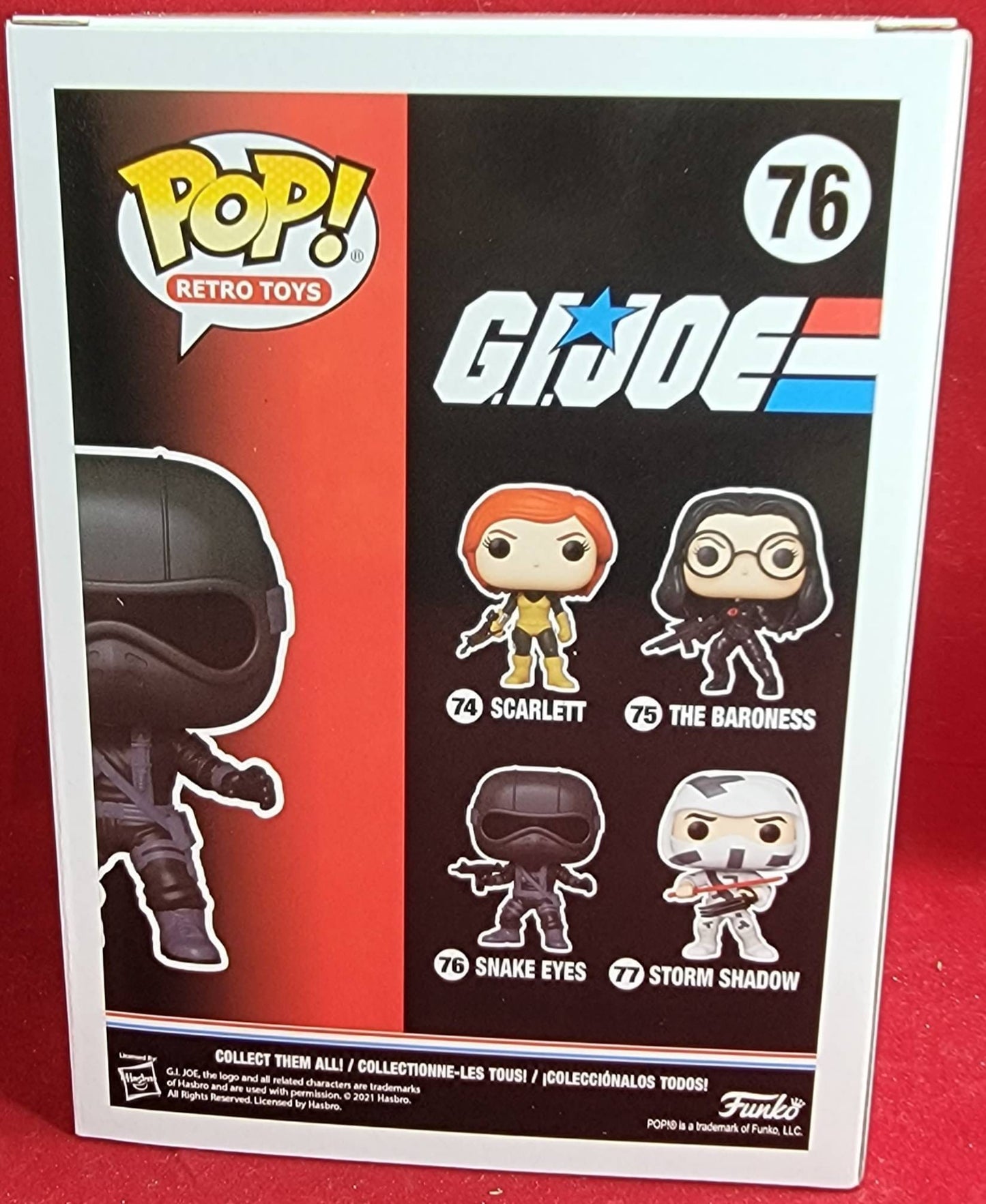 Snake eyes funko #76 (nib)