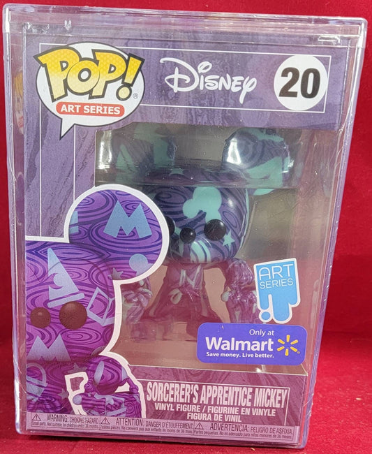 Sorceres Mickey apprentice series 20 art funko (nib)