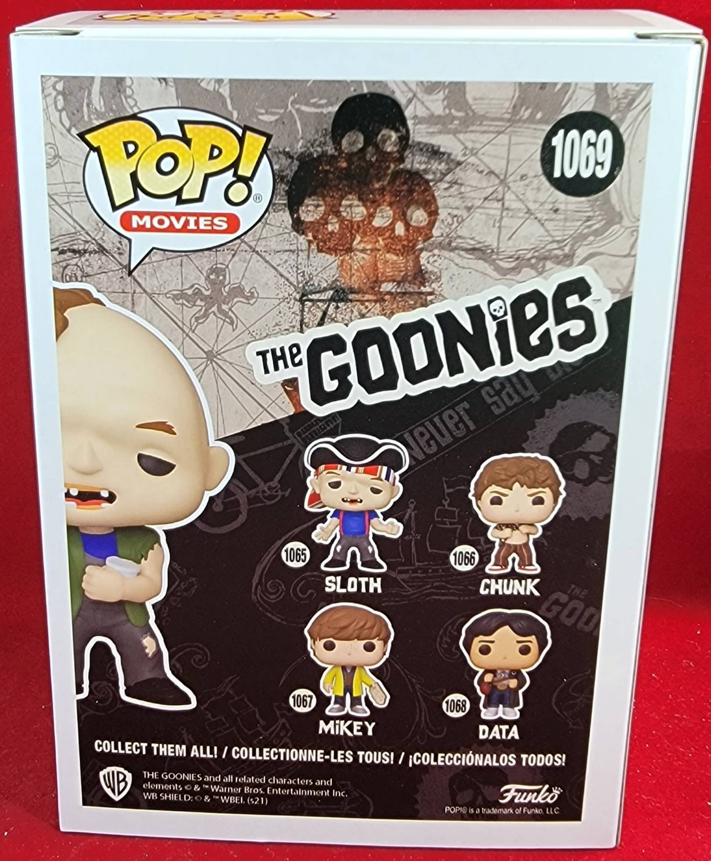 Sloth Wal-Mart exclusive funko # 1069 (nib)